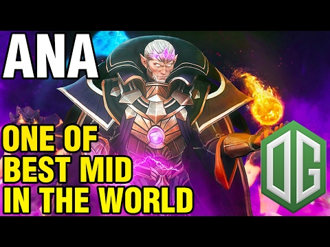 ONE OF BEST MID IN THE WORLD! - OG.Ana Plays Invoker - Dota 2