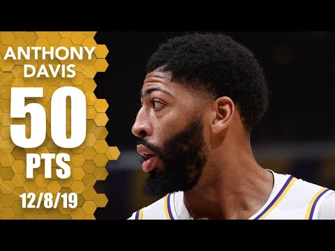 Anthony Davis scores season-high 50 points in Lakers vs. Timberwolves | 2019-20 NBA Highlights