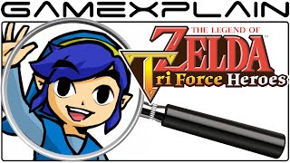 Zelda: Tri Force Heroes - Overview Trailer Analysis (Secrets & Hidden Details)