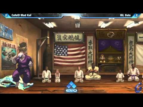 EVO 2012  King of Fighters XIII   GRAND FINAL   CafeID Mad Kof Vs  IGL Bala   720p HD