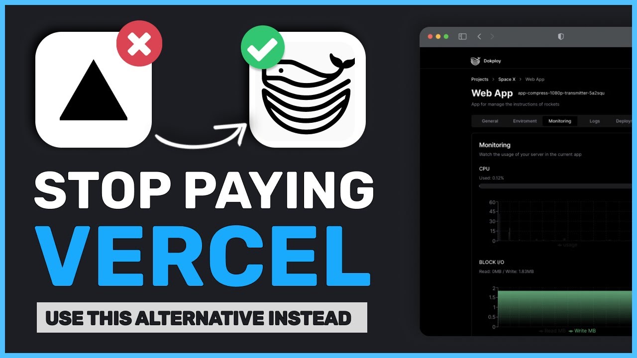 Dokploy: STOP PAYING for VERCEL & NETLIFY with this FREE, NEW, OPENSOURCE & SELF-HOSTED Alternative