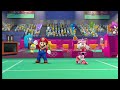 Mario Sonic At The London 2012 Olympic Games Badminton