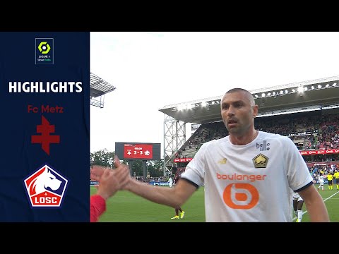 FC METZ - LOSC LILLE (3 - 3) - Highlights - (FCM - LOSC) / 2021-2022