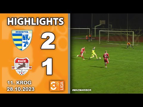 Highlights: PREMIUM DOBROVCE 2 : 1 RAČE | 3. SNL-Vzhod