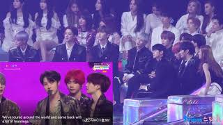 Download lagu (ENG SUBS) 181201 Wanna one reaction to BTS Artist of the Year speech @MMA mp3 Download lagu (ENG SUBS) 181201 Wanna one reaction to BTS Artist of the Year speech @MMA mp3