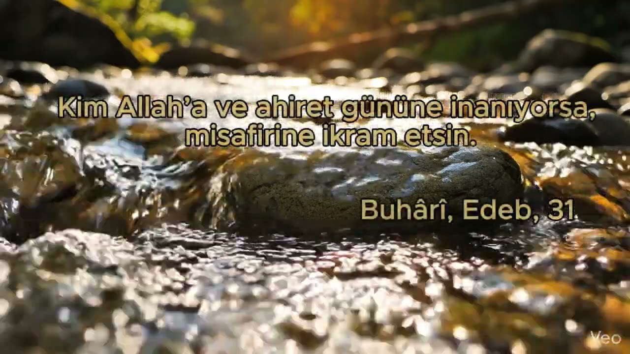 Misafire İkram | Hadis-i Şerif