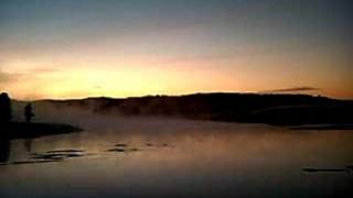 Sunrise at Alum Creek - Yellowstone