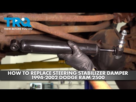 How to Replace Steering Stabilizer Damper 1994-2002 Dodge Ram 2500