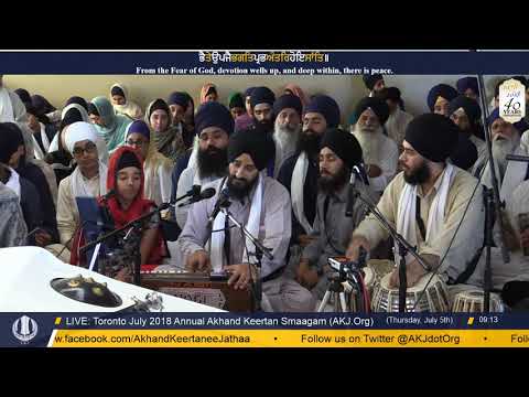 064 Toronto July 2018 - Thursday Morning - Bhai Jagjit Singh Jee Melbourne