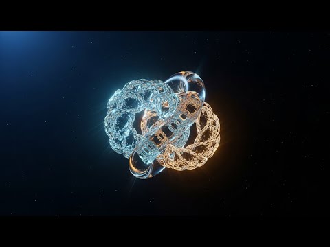 Abstract Infinity: A Hypnotic Shape-Shifting Journey (AI Visual Art)