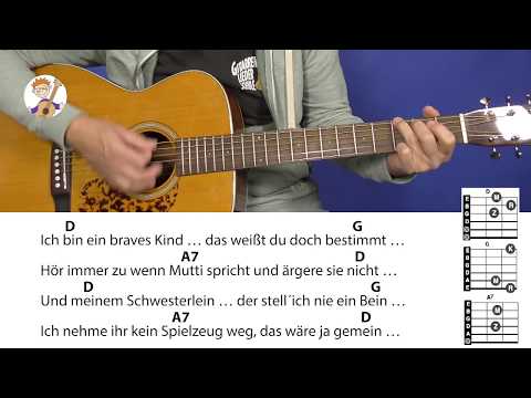 Nikolaus, Nikolaus (Jingle Bells) deutscher Text Volker Rosin, mit Akkorden & Text für Gitarre