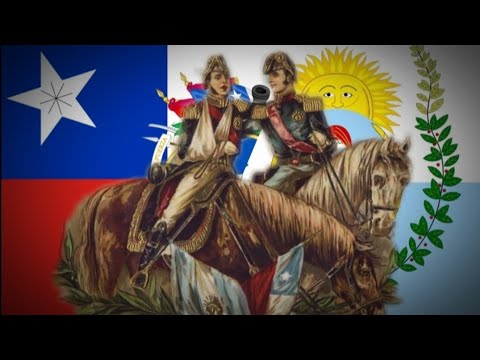 Chilean/Argentine patriotic song - ¡Por fin ha llegado Maipo! (SUB English / Español) 🇨🇱🇦🇷