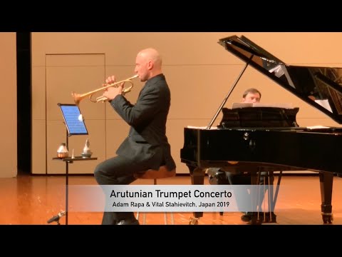 Arutunian Trumpet Concerto - Adam Rapa & Vital Stahievitch