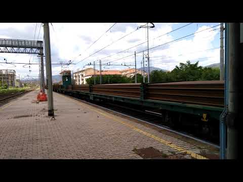 FS Mercitalia Rail E652 055 at Prato Centrale