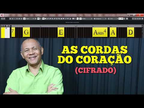 AS CORDAS DO CORAÇÃO - 342. HARPA CRISTÃ (CIFRADO) - Carlos José