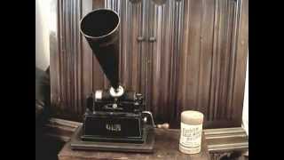 Edison GEM Phonograph Model B playing 