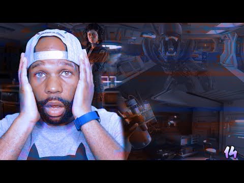 Alien Isolation Walkthrough Gameplay Part 14 - Yo There's 3 of 'Em
