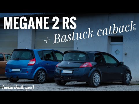 Megane 2 RS | Bastuck catback sounds | Noise Check Ep02