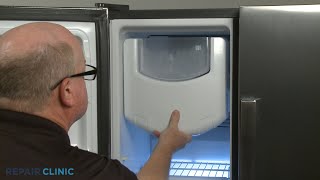 GE Refrigerator Ice Bucket Assembly Replacement WR17X12138