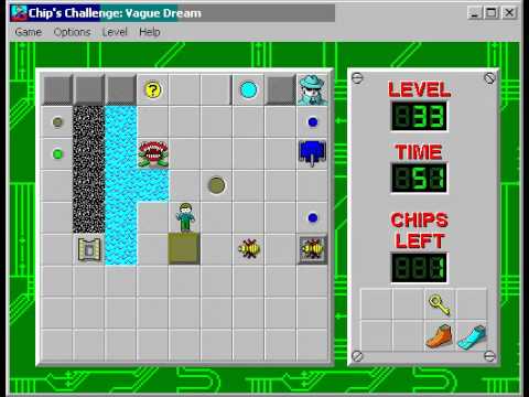 CCLP3 level 33 solution - 40 seconds