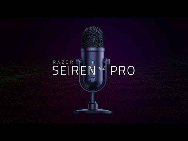 Razer SEIREN V2 PRO Nero Microfono da studio video