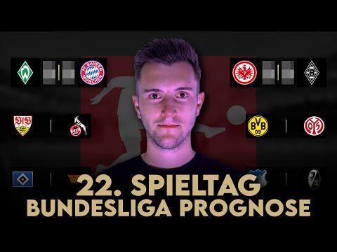 Bundesliga Prognose | 22. Spieltag Tipps & Vorschau | 2025/26