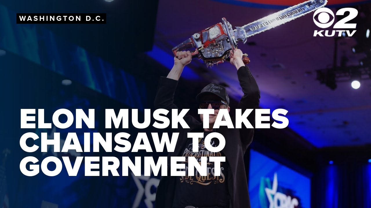 Elon Musk takes chainsaw to government, while Congress feels the heat