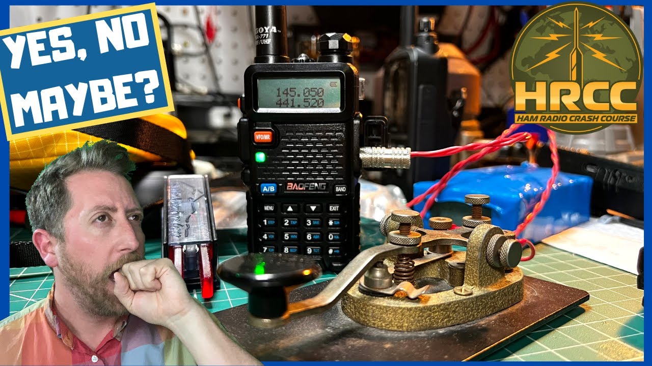 Can You Run CW Or Morse Code On A Baofeng?
