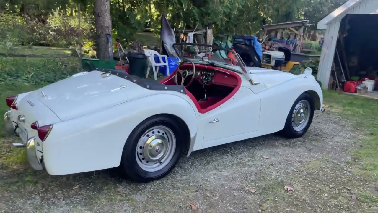 **SOLD on the CCC Buy-It-Now Lot** 1961 Triumph TR3A Roadster 4-Speed Manual with Overdrive Restored, Modified – Inspected