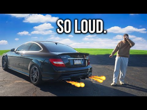 I Put a Valvetronic Exhaust On My C63 AMG...