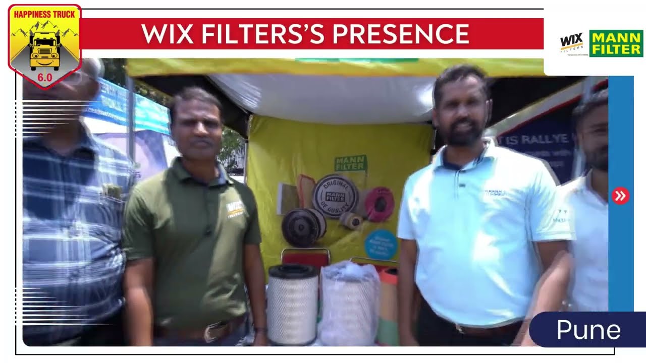 WIX Filters (MANN+HUMMEL) at Happiness Truck 6.0 | Filtration Partner Ensuring Cleaner Performance