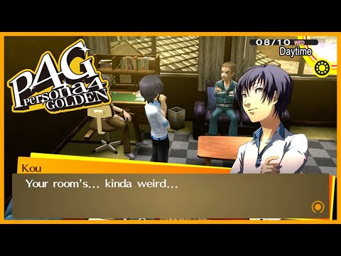 Persona 4 Golden: Hang Out with Kou and Daisuke in My Room