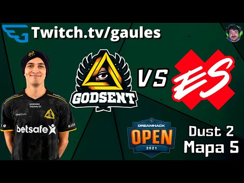 GODSent vs ExtraSalt (Dust 2 - Mapa 5 MD5) FINAL EMOCIONANTE - Transmissão Gaules
