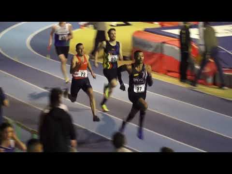 400m SEM- Finale 1  Championnats régionaux en salle Espoirs Seniors  EAUBONNE, 20/01/2018