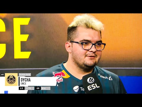 ENCE dycha interview after MAP 2 (Overpass) WIN vs FaZe on GRAND FINAL | ESL Pro League 15 | CSGO