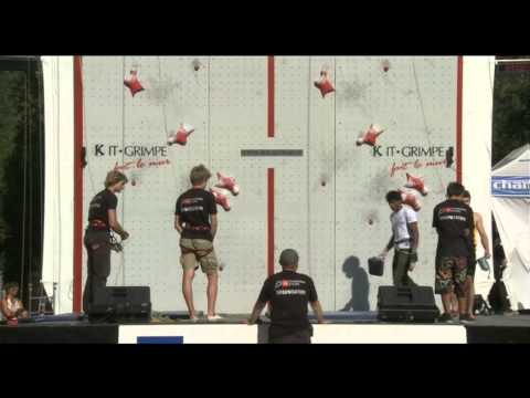 IFSC Climbing World Cup Chamonix 2012 - Speed - Replay Qualification
