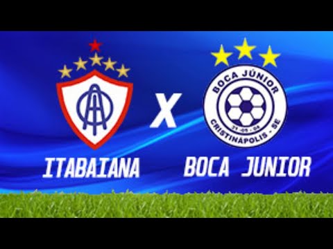 ITABAIANA 1 X 0 BOCA JUNIOR . ACOMPANHE AO VIVO.(03/03/2021)