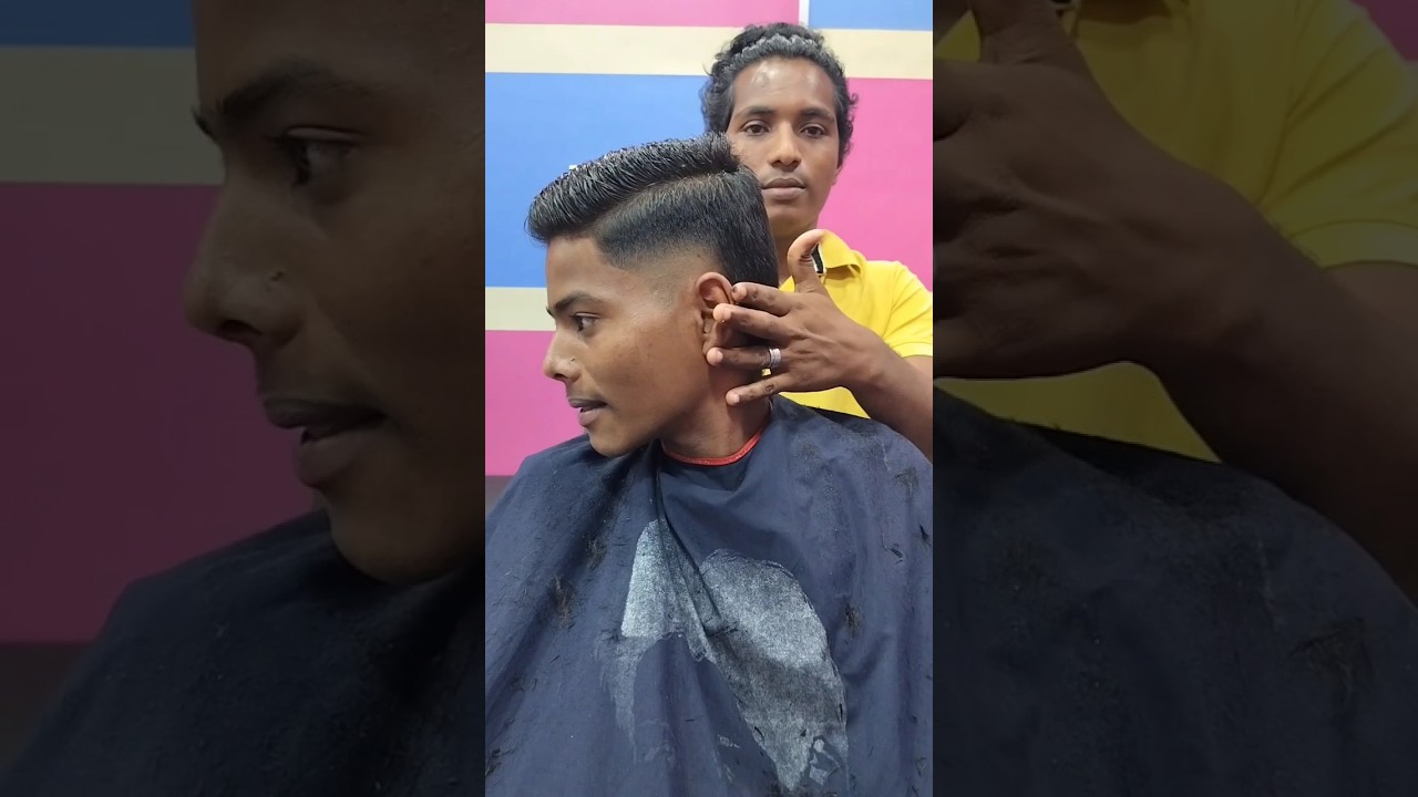 MULLET HAIRCUT#short #shorts feed #haircut tutorial #trending #shorts viral #saloon #viral #hair
