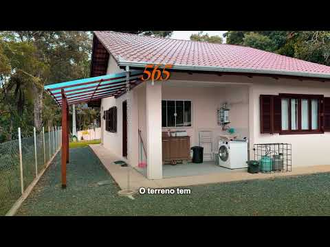 Casa à venda no Cascatas em Campo Alegre/SC | 565m² de terreno | 2 km do centro