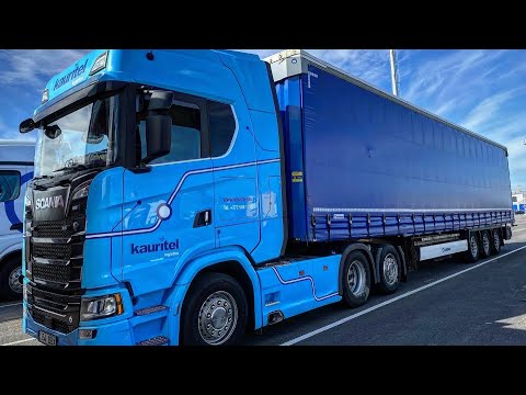 POV Driving SCANIA V8 S520 ♡ JUV Driver 🔔