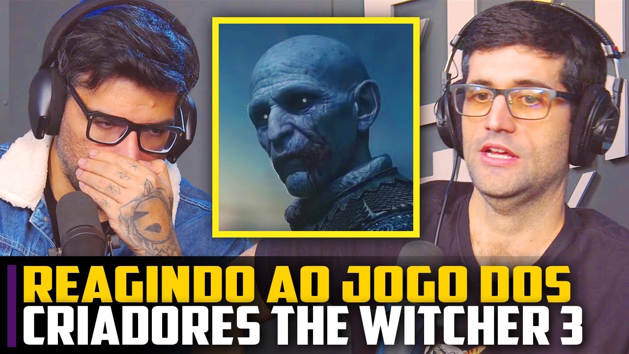 Davy e Cross REAGEM ao jogo dos CRIADORES de The Witcher 3
