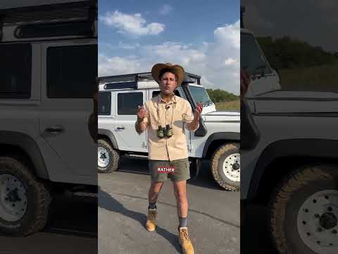 What it feels like to drive a Land Rover Defender! 🤪