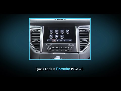 Car Video Interface for Porsche 911, Macan of 2016– MY with PCM 4.0 Head Unit Preview 10