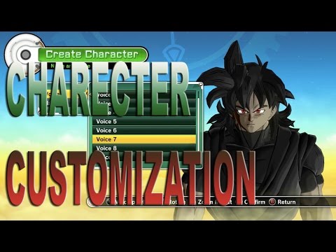 Dragon Ball Xenoverse Gameplay Walkthrough Part 1 - Saiyan Character Creation