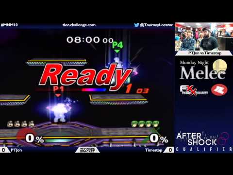 MNM10 Melee - PTJon (Dr Mario) vs Timestop (Marth) - Winners Bracket
