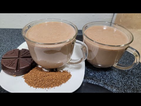 Atole De Chocolate con Café  = Cappuccino Yummy 😋 #MaggieCocina