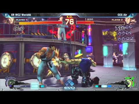 [EVO 2012 SSFIV AE] ER MCZ Warahk (Guile) vs CCG Air (Ryu)