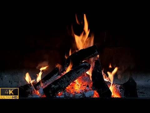 Relaxing Fireplace Sounds | Burning Fireplace & Crackling Fire Sounds [NO MUSIC]
