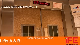 HDB Block 430A Yishun || IFE Elevator