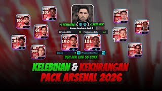 Download lagu THE STRONGEST EFOOTBALL PACK 2026 | REVIEW AND STUDY OF THE LATEST ARSENAL EFOOTBALL PACK 2026 mp3